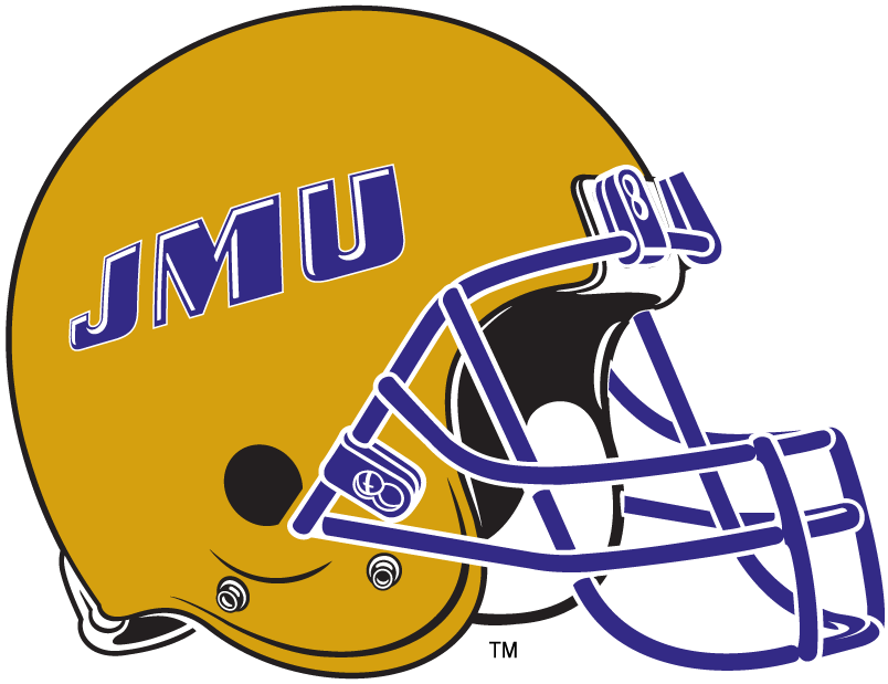 James Madison Dukes 2002-Pres Helmet Logo diy DTF decal sticker